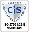 Logo Zertifizierung ISO 27001